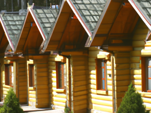 wood cottages