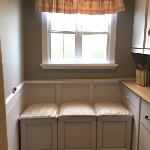 small kitchen banquette seating