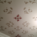 wallpaper on ceiling