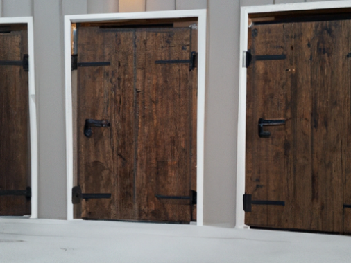 barn doors office