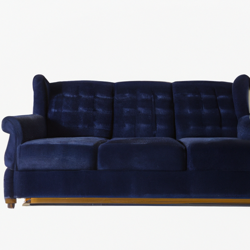 navy blue couch