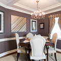 accent wall dining room
