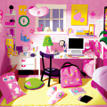 teenage girl's room
