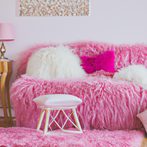 pink room decor