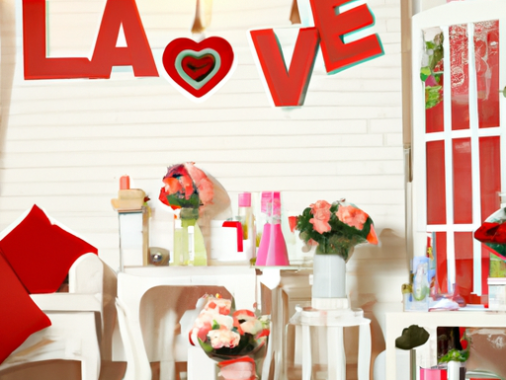 valentine's day room decor