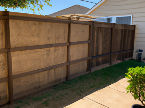backyard low budget privacy screen