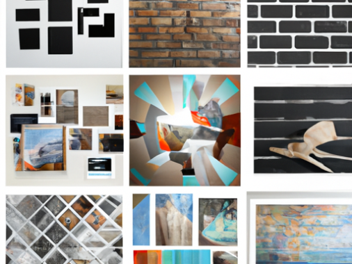 art wall collage ideas