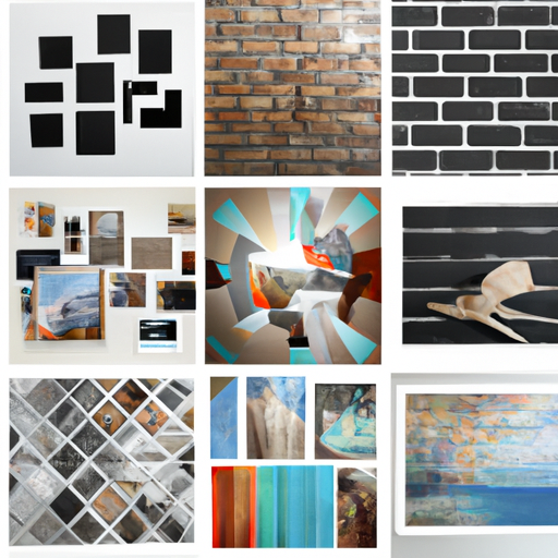 art wall collage ideas