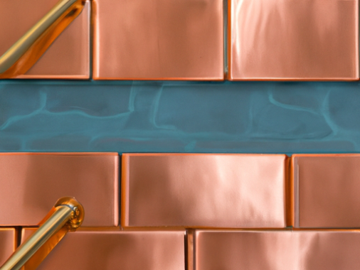 copper backsplash