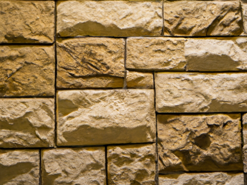 stone kitchen wall