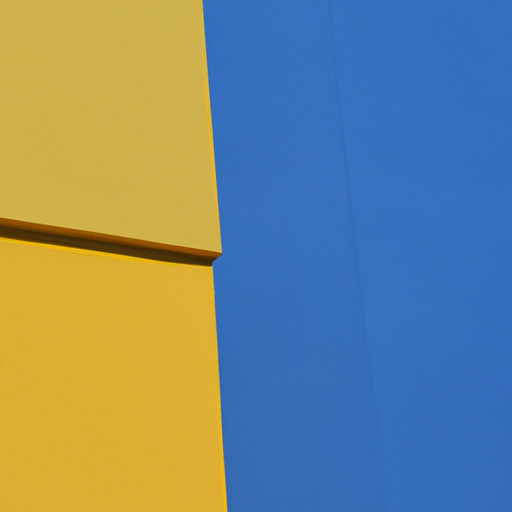 yellow and blue walls