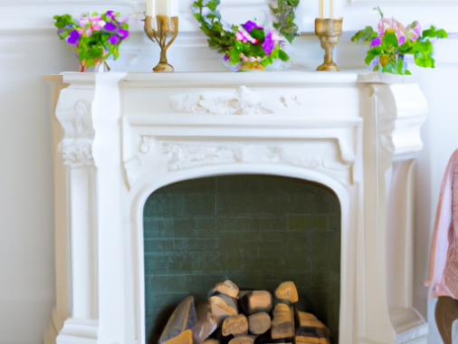 romantic bedroom fireplace