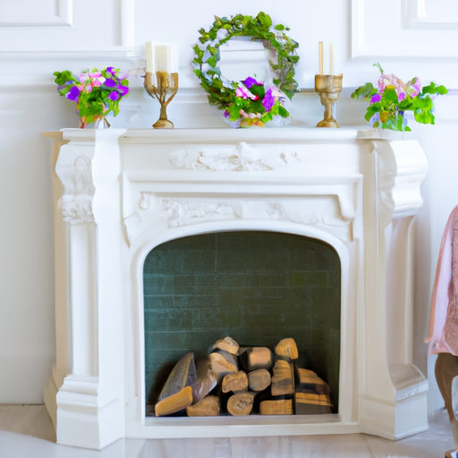 romantic bedroom fireplace