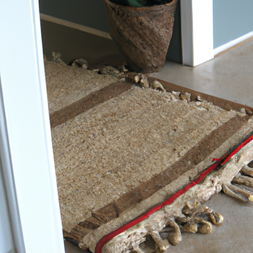 jute rug entryway