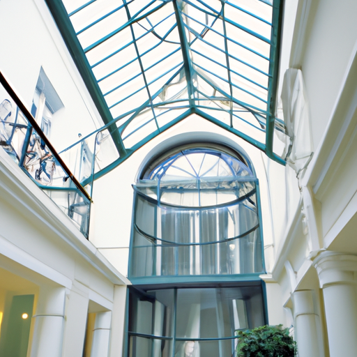 home with atrium