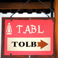 bathroom sign