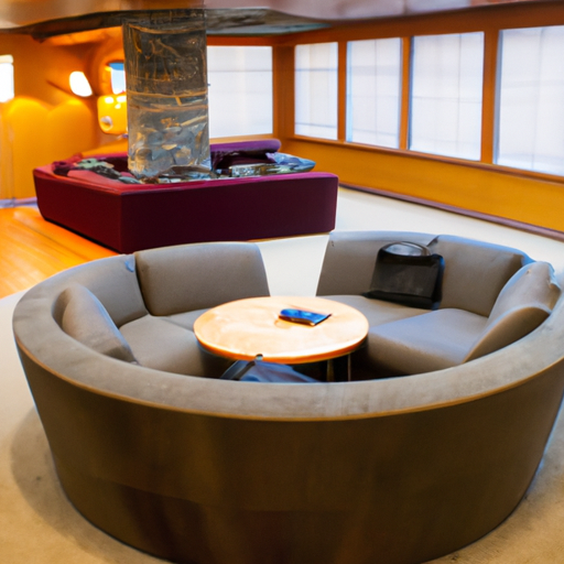modern conversation pit