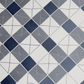 geometric tile floor