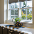 modern kitchen window seat